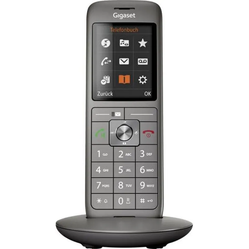 Telefono aggiuntivo Gigaset CL660HX per router DECT/GAP Grigio - immagine 1