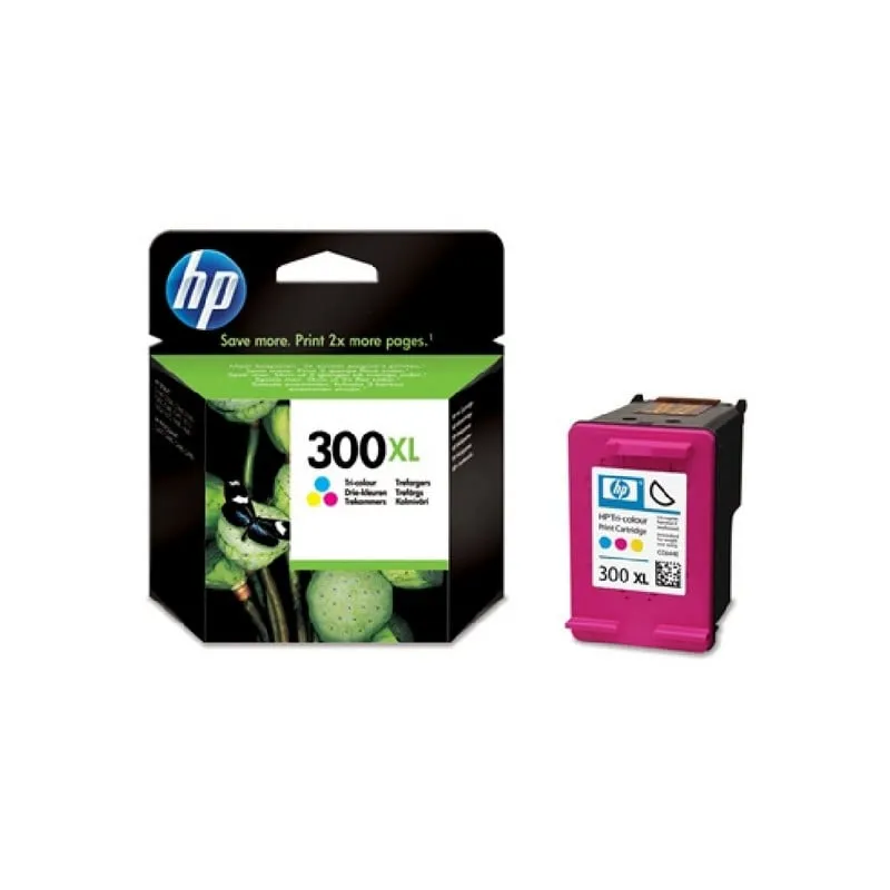 HP 300XL High Yield Tri-color Original Ink Cartridge cartuccia d'inchiostro 1 pz Resa elevata (XL) Ciano, Magenta, Giallo - immagine 1