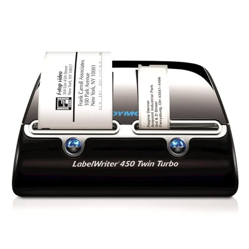 DYMO LabelWriter 450 Twin Turbo stampante per etichette (CD) Termica diretta 600 x 300 DPI - immagine 1