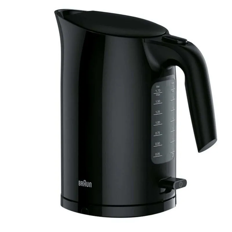 Braun PurEase WK 3100 BK Bollitore per acqua 1,7 L 2200 W Nero - immagine 1