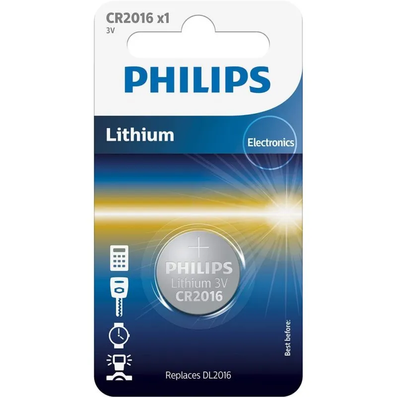 Philips Minicells Batteria CR2016/01B - immagine 1