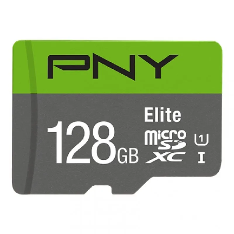 PNY Elite microSDXC 128 GB UHS-I Classe 10 - immagine 1