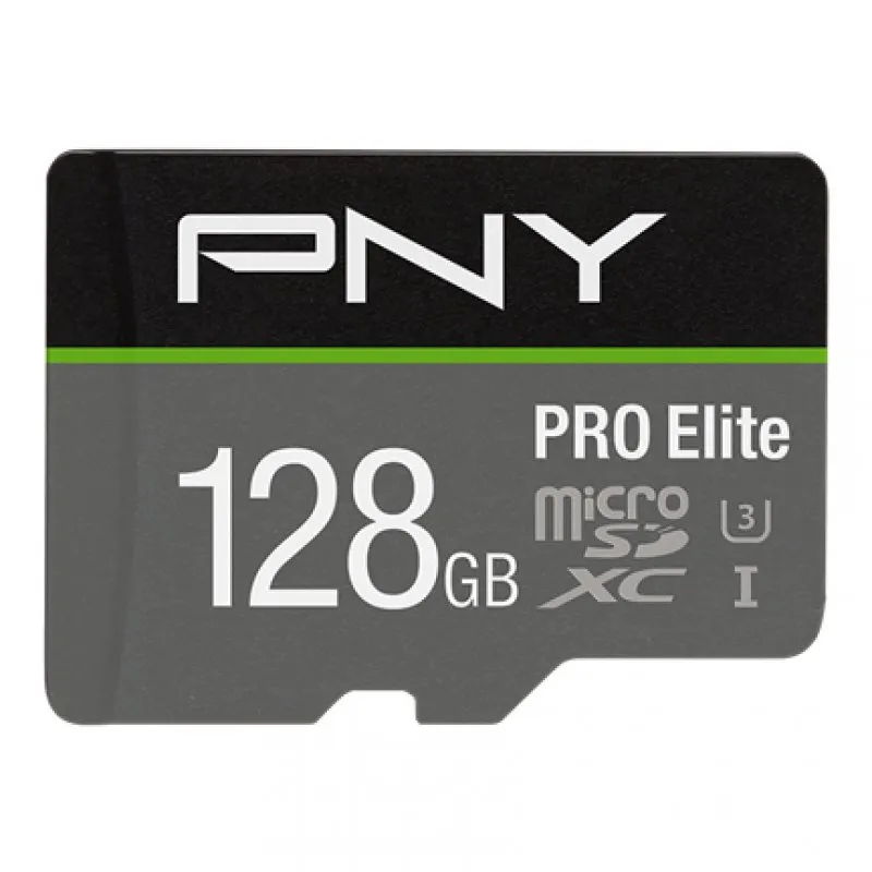 PNY Pro Elite microSDXC 128 GB UHS-I U3 Classe 10 - immagine 1