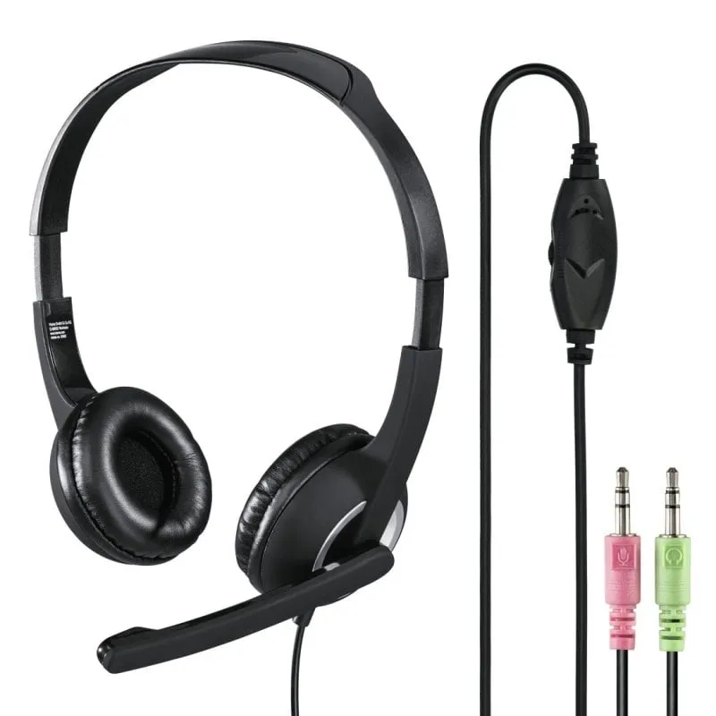 Cuffie Hama HS-P150 con microfono Nero - immagine 1