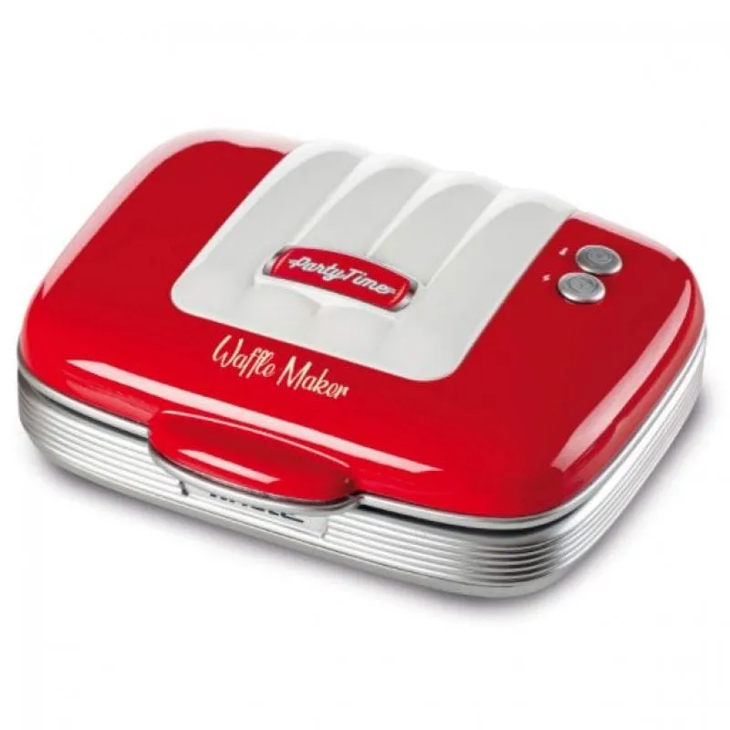 Ariete Waffle Maker Party Time Rosso - immagine 1