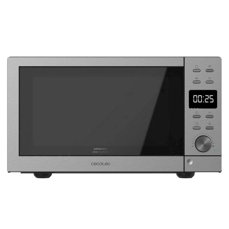 Cecotec GrandHeat 2000 Microonde a superficie piana in acciaio 20L 700W Acciaio inossidabile - immagine 1