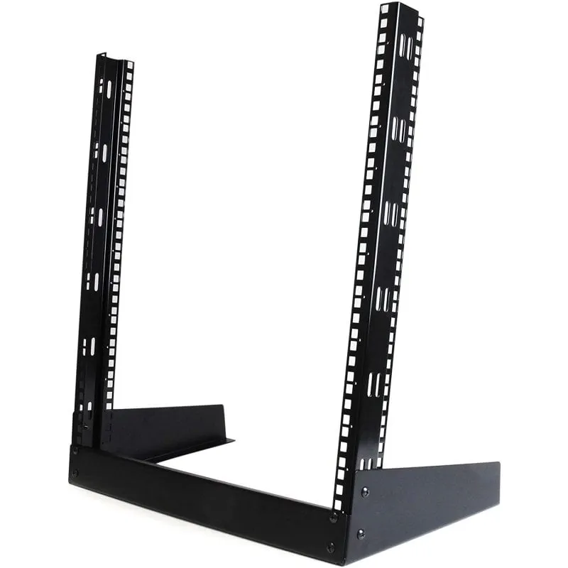StarTech.com Coppia di staffe rack a giorno per scrivania da 19", 12U - immagine 1