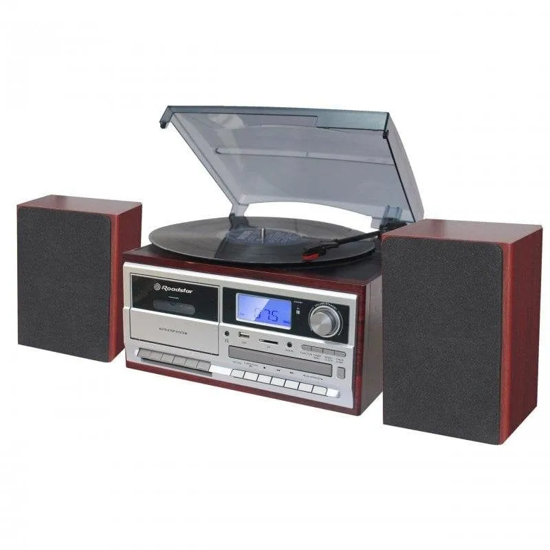 Microcatena Roadstar HIF-8892 8W RMS Bluetooth 64W PMPO Radio CD Cassette - immagine 1