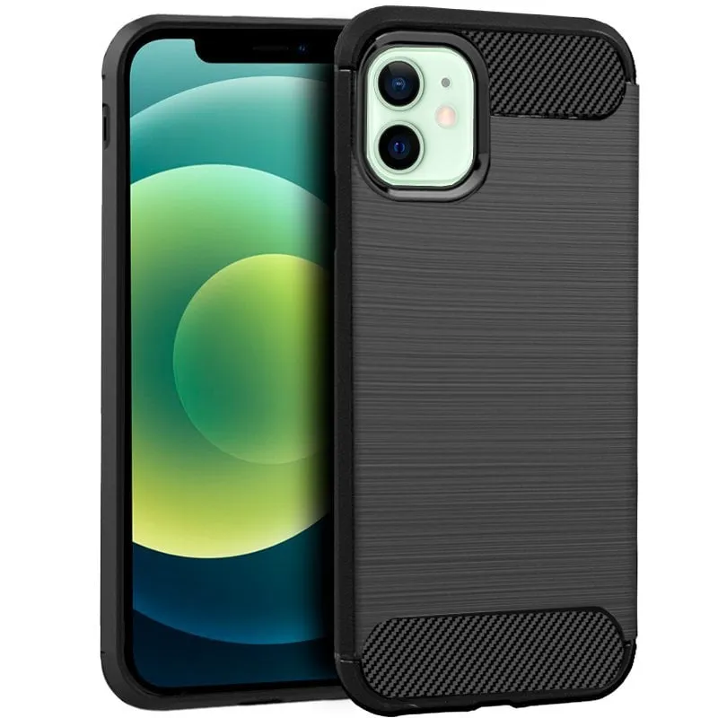 Fantastica custodia nera antracite per iPhone 12/12 Pro - immagine 1