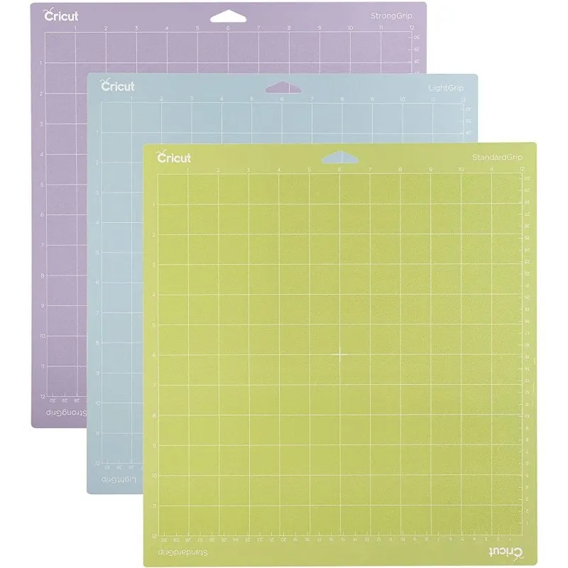 Set Cricut Mat di 3 tappetini da taglio adesivi 12" x 12" - immagine 1