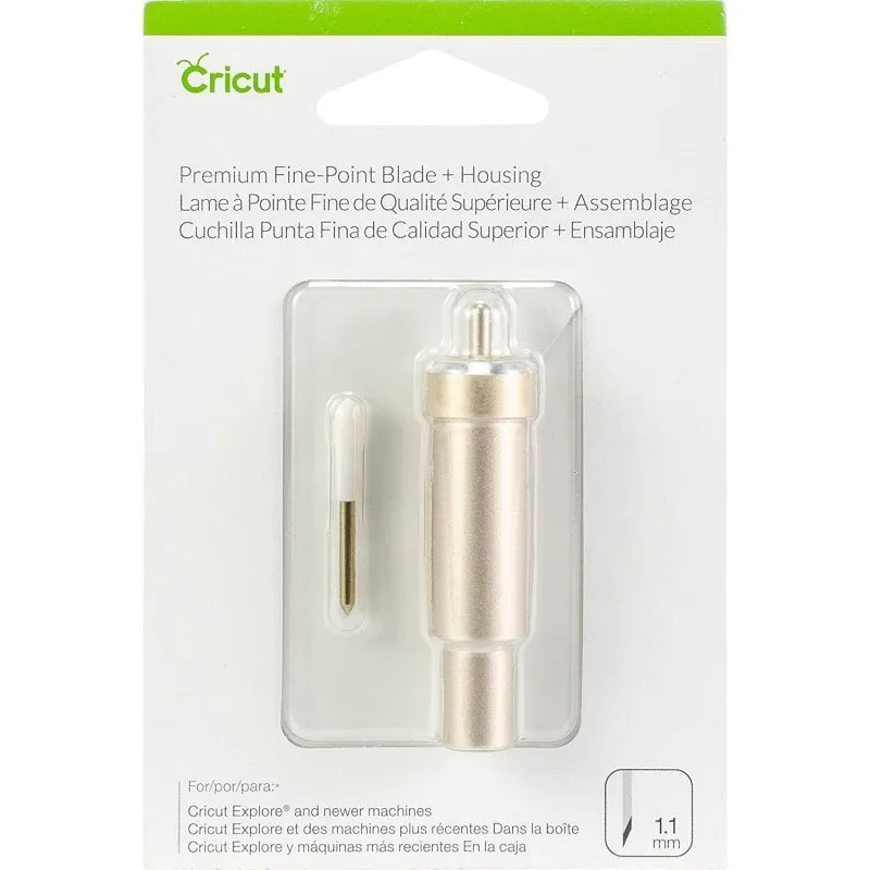 Kit Cricut Lama a punta fine Premium + adattatore per supporto lama - immagine 1