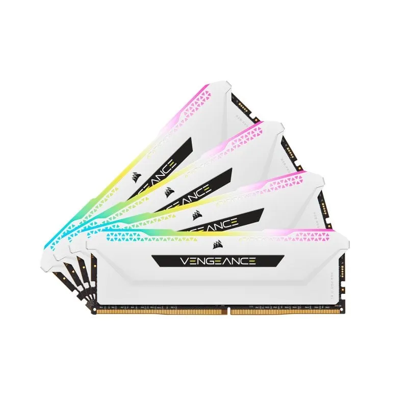 Corsair Vengeance RGB Pro SL Bianco DDR4 3200 PC4-25600 32 GB 4x8 GB CL16 - immagine 1