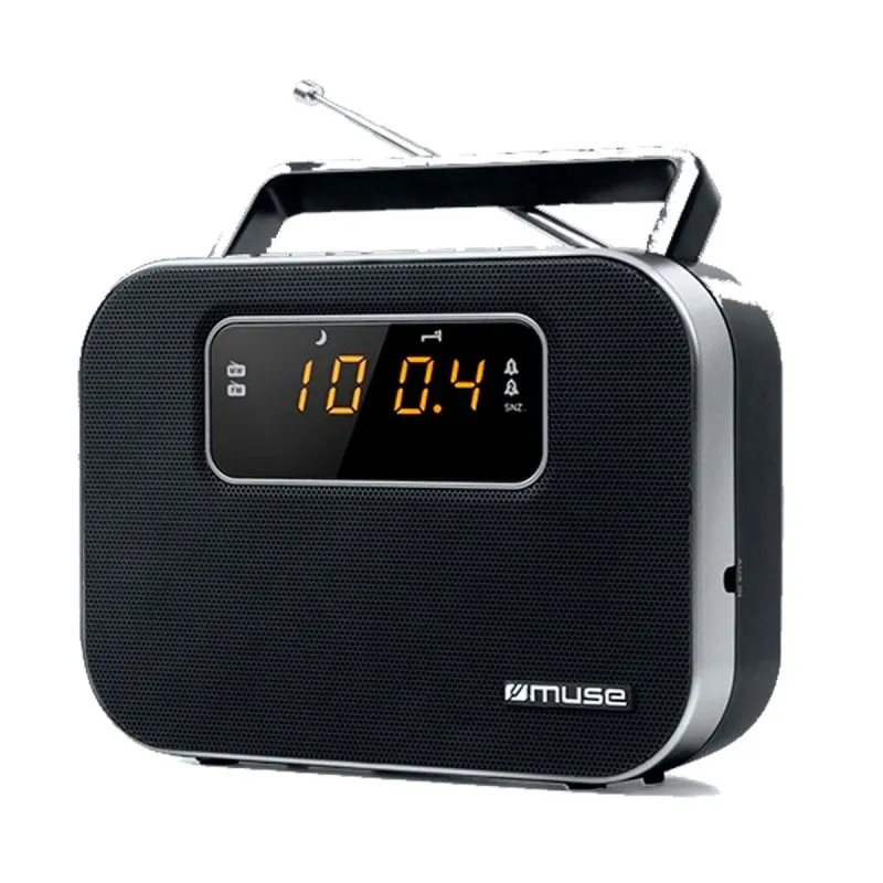 Radio FM/AM Muse M-081R nera - immagine 1