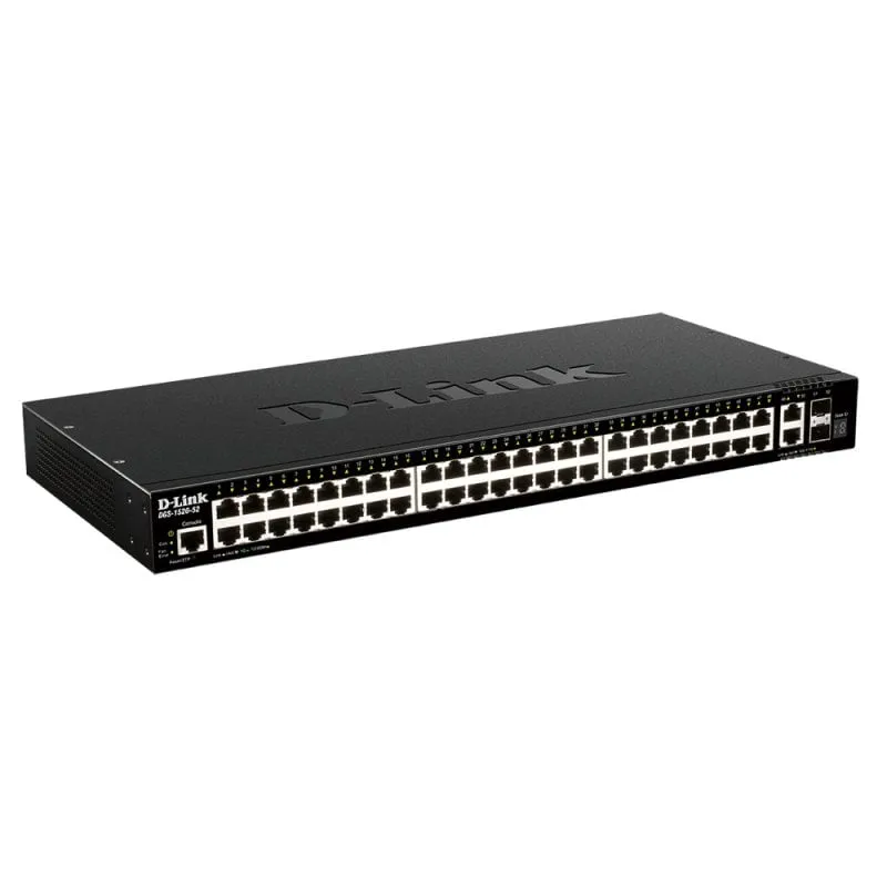 Switch impilabile D-Link DGS-1520-52 50 porte Gigabit + 2 SFP+ - immagine 1