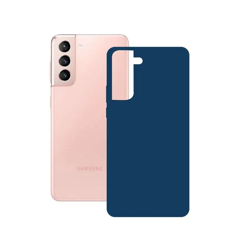 Custodia Ksix Silk Blu per Samsung Galaxy S21 5G - immagine 1