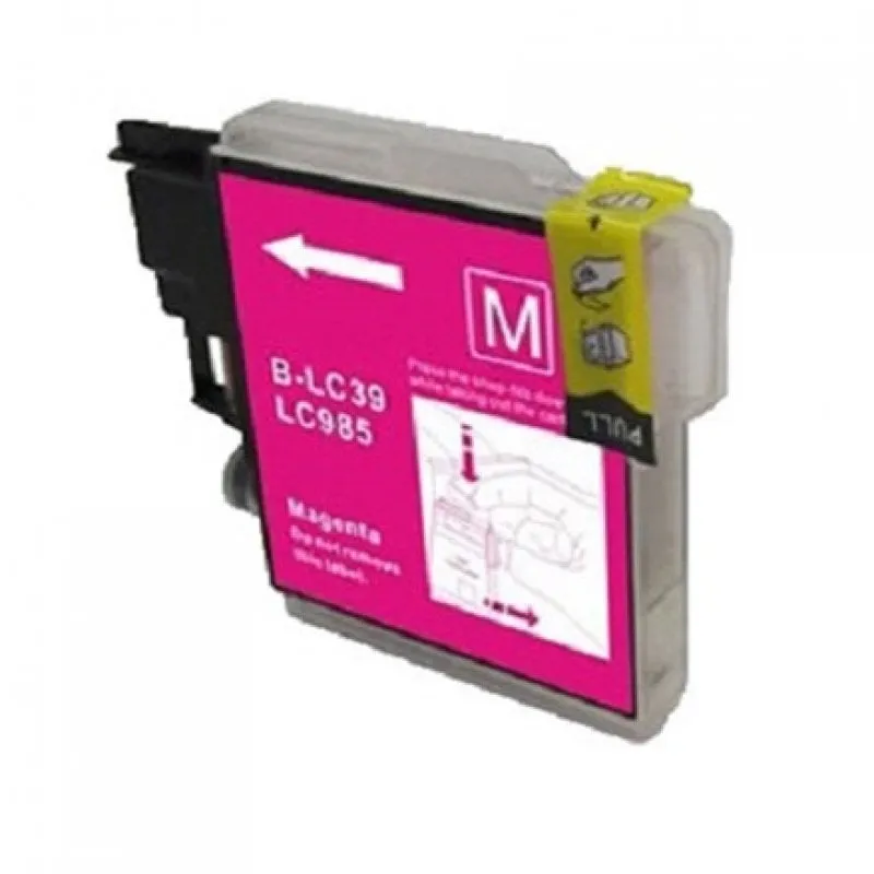 Cartuccia d'inchiostro Inkpro compatibile con Brother LC985XL Magenta - immagine 1
