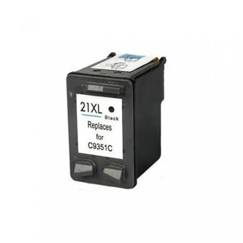 Cartuccia d'inchiostro Inkpro compatibile con HP N21XL nera - immagine 1