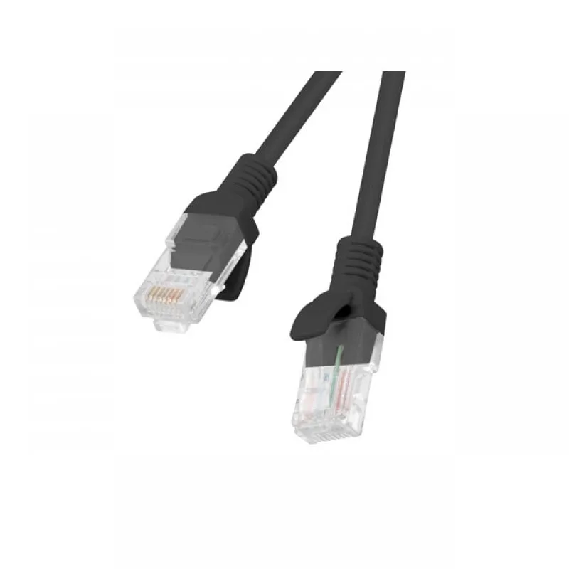 Cavo di rete Lanberg RJ45 UTP Cat.6 1,5 m Nero - immagine 1