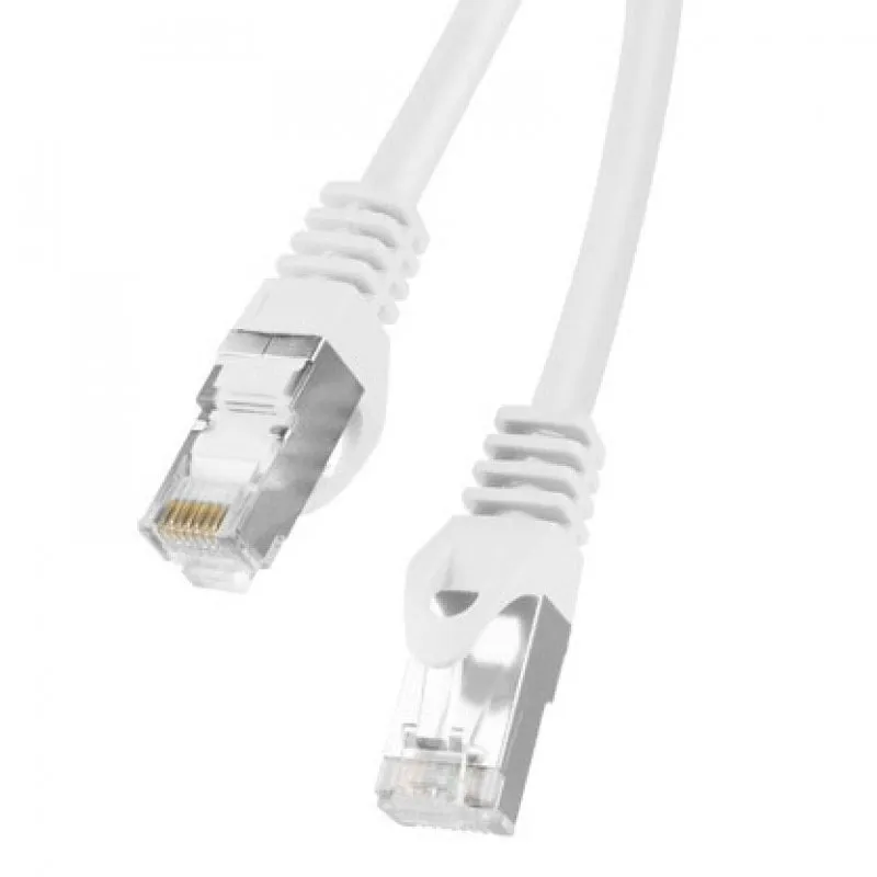 Cavo di rete Lanberg RJ45 Cat.6 FTP 50 cm Bianco - immagine 1