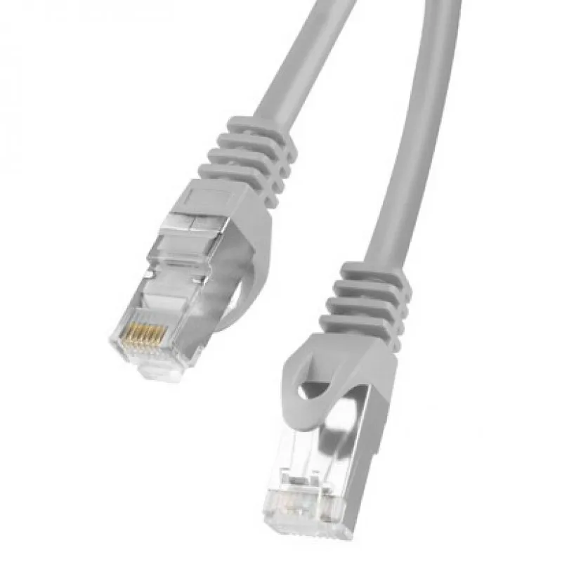 Cavo di rete Lanberg RJ45 Cat.6 FTP 1m Grigio - immagine 1