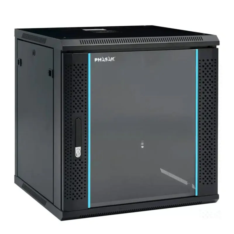 Phasak Pro PHO 2106 Armadio Rack da Parete 19" 6U 600x450 - immagine 1