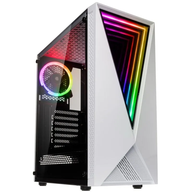 Kolink Void ARGB Vetro temperato USB 3.0 Bianco - immagine 1