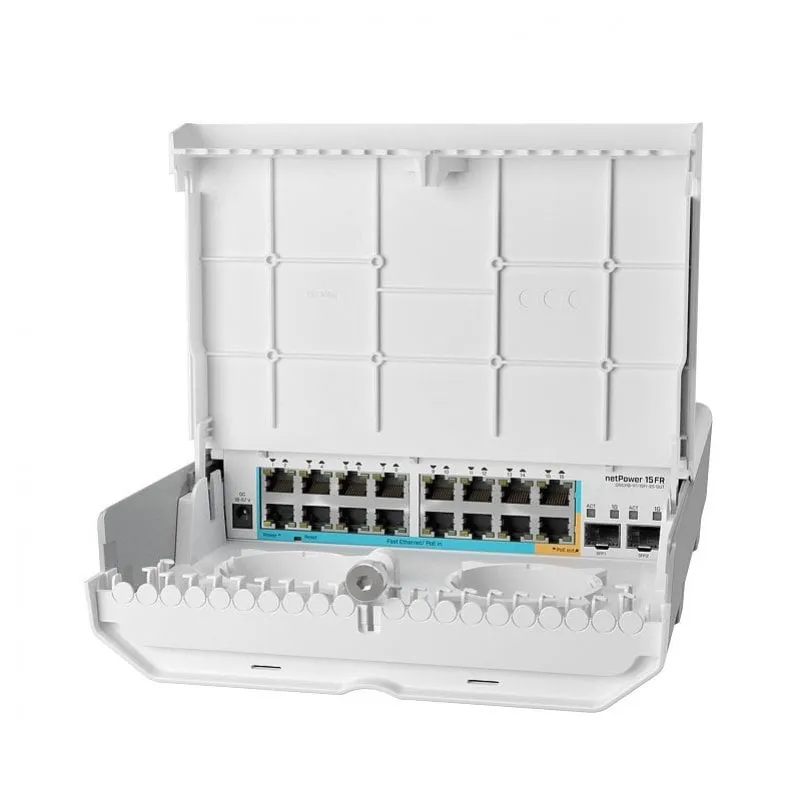 Switch MikroTik netPower 15FR 16 porte Gigabit + 2 SFP - immagine 1