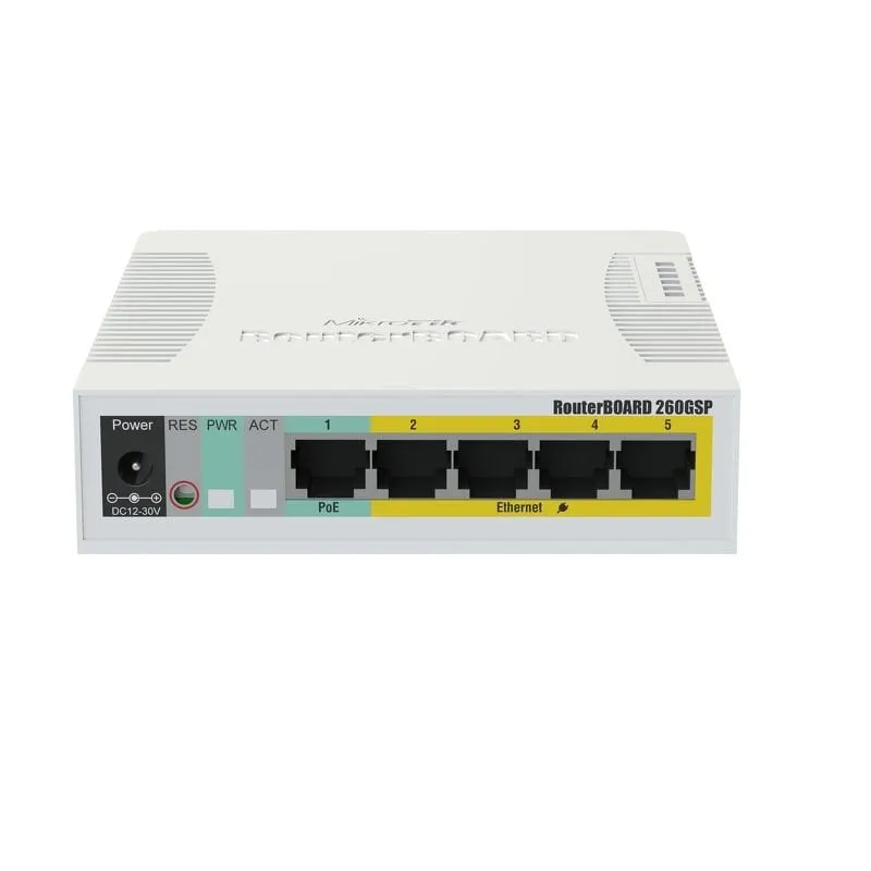 Switch MikroTik RB260GSP 5 porte Gigabit + 1 SFP - immagine 1
