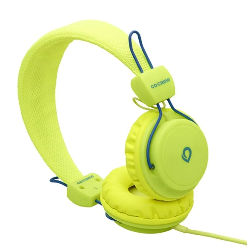 Co:caine City Beat Cuffie fluorescenti al neon - immagine 1