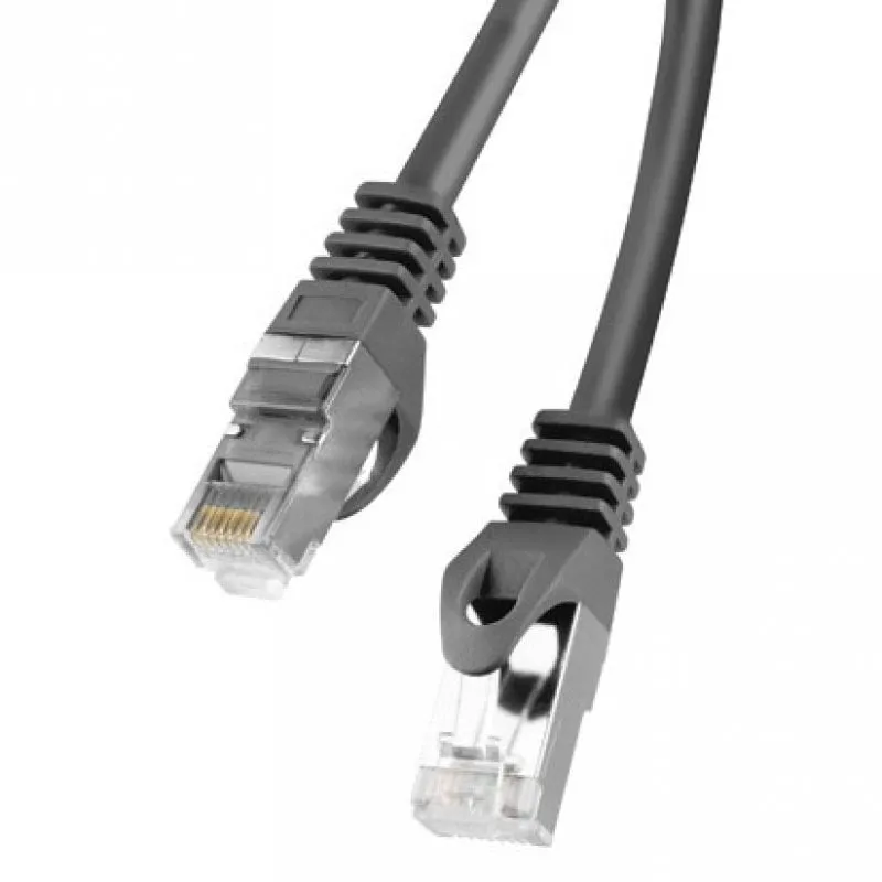 Cavo di rete Lanberg RJ45 Cat.6 FTP 50 cm Nero - immagine 1