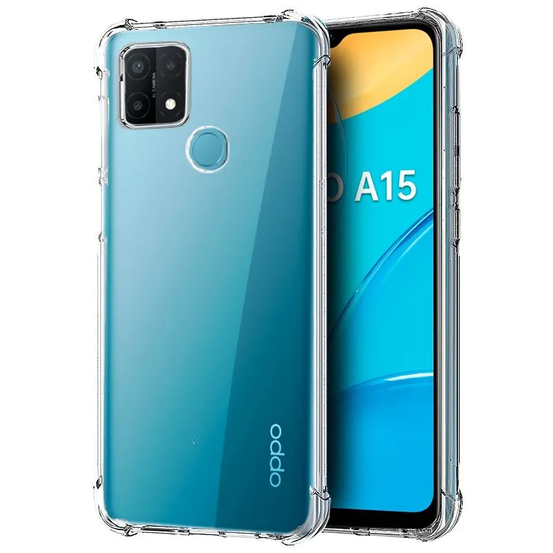 Fantastica custodia antishock trasparente per Oppo A15 / A15s - immagine 1