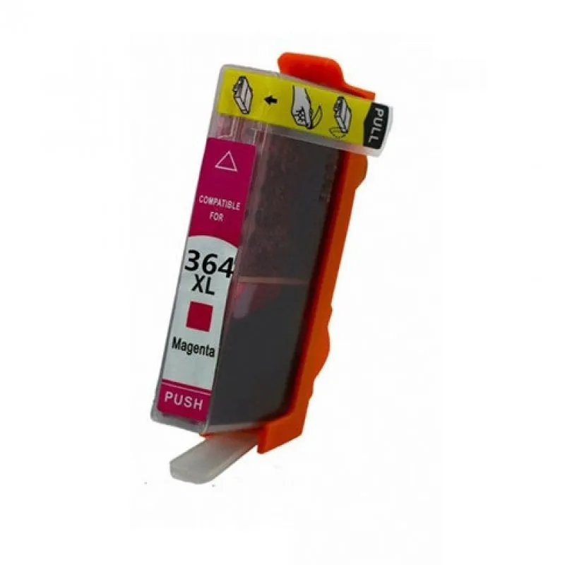 Cartuccia d'inchiostro Inkpro compatibile con HP N364XL magenta - immagine 1