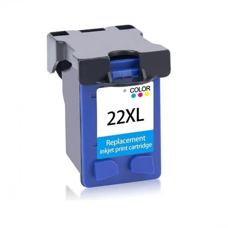 Cartuccia d'inchiostro Inkpro compatibile con HP N22XL tricolore - immagine 1