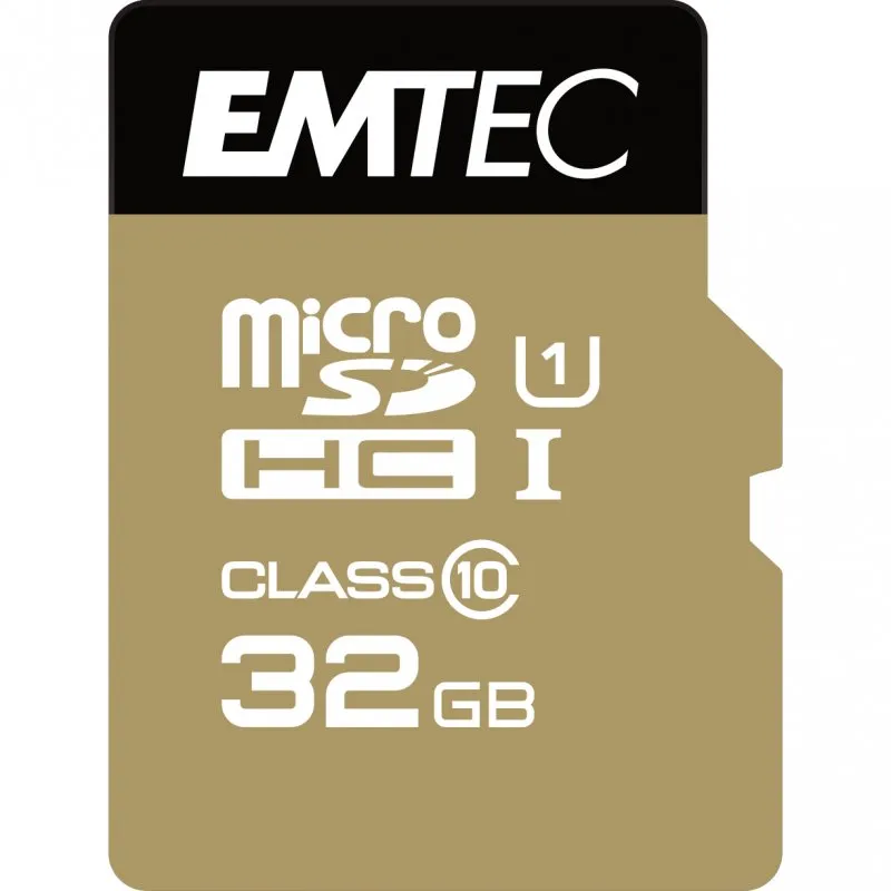 Emtec Elite Gold MicroSDXC 32GB Classe 10 - immagine 1
