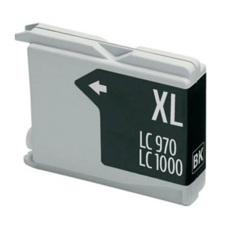 Cartuccia d'inchiostro Inkpro compatibile con Brother LC970XL/1000XL Nero - immagine 1
