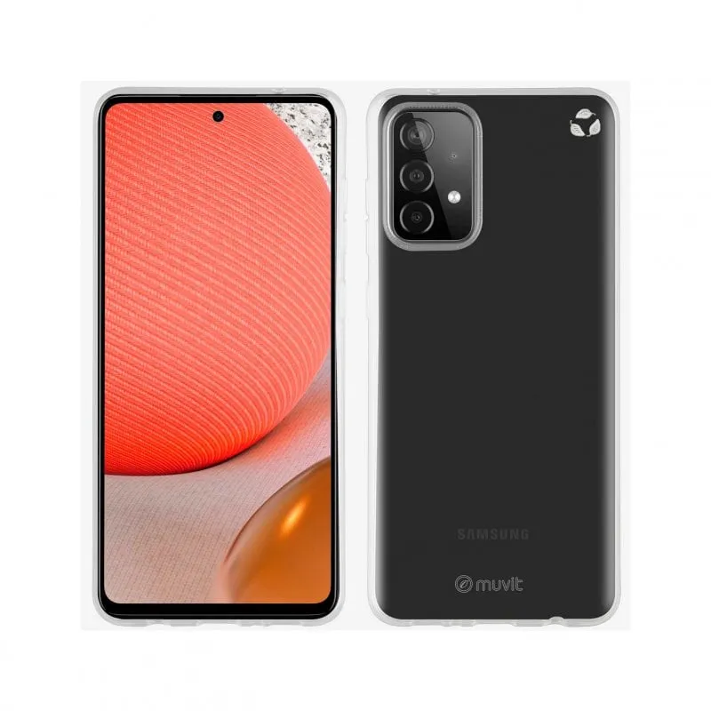 Custodia trasparente Muvit Recycletek per Samsung Galaxy A52 5G - immagine 1
