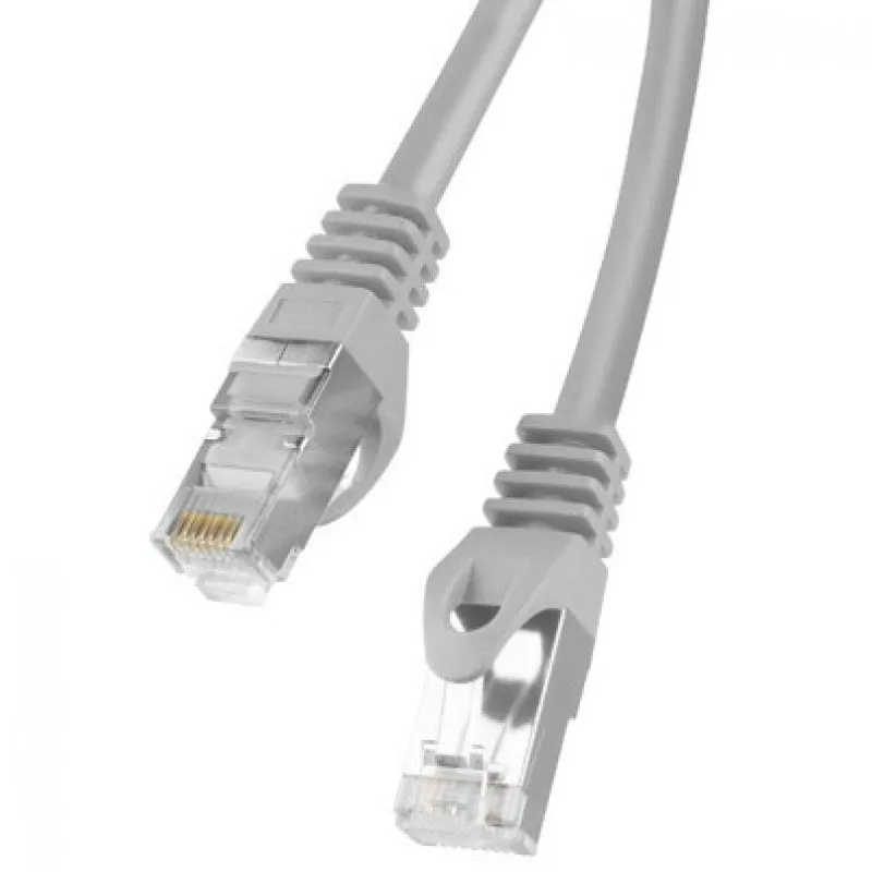 Cavo di rete Lanberg RJ45 Cat.6 FTP 25 cm Grigio - immagine 1