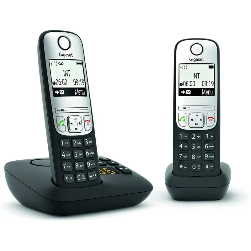 Telefoni cordless Gigaset A690 Duo DECT Nero - immagine 1