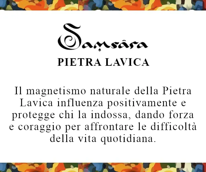 Samsara Bracciale Tibetano Pietra Lavica Regolabile Filo Cotone Cerato Perline Naturali 0,8 mm Chiusura Ottone Accessorio Uomo Donna Stile Shamballa Artigianale Unisex Design Moderno - immagine 2