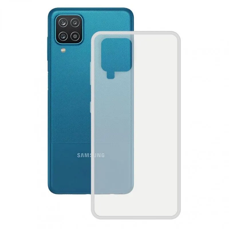 Custodia in TPU trasparente Flex Ksix per Samsung Galaxy A12 - immagine 1
