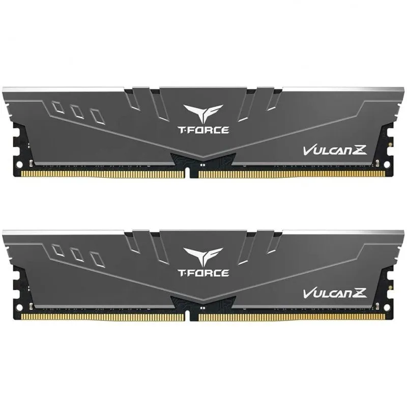 Team Group T-Force Vulcan Z DDR4 3200Mhz PC4-25600 32 GB 2x16GB CL16 Grigio - immagine 1