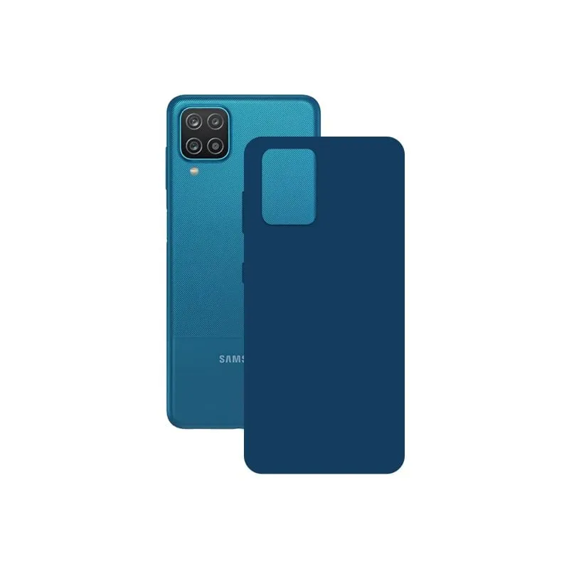 Custodia Ksix Silk Blu per Samsung Galaxy A12 - immagine 1