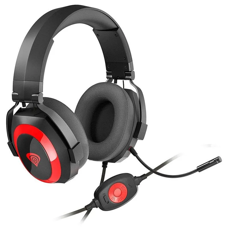 Cuffie da gioco Genesis Argon 500 Nero/Rosso - immagine 1