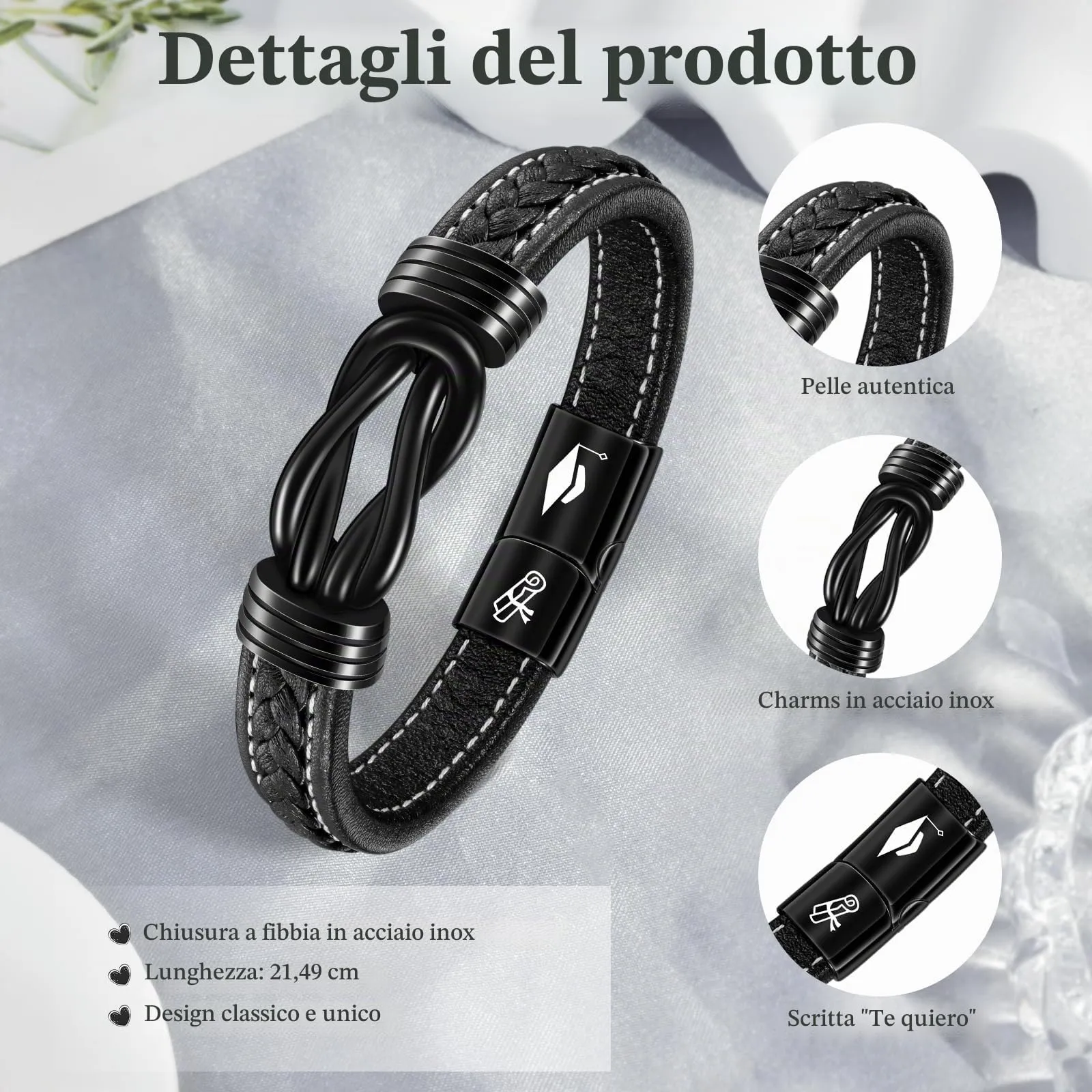 YELUWA Regalo Di Laurea per Lui Uomo - immagine 6