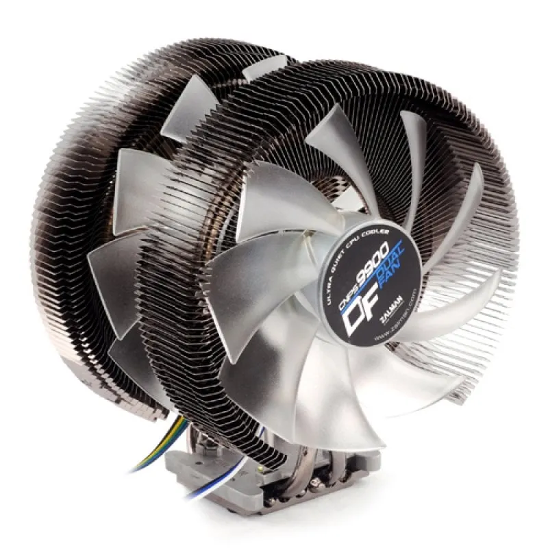 Ventola CPU doppia ventola Zalman CNPS9900 DF da 120 mm - immagine 1