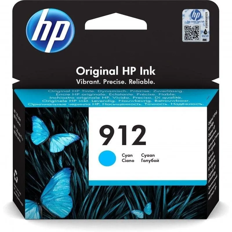 Cartuccia per Stampanti HP 912 Originale Ciano - immagine 1