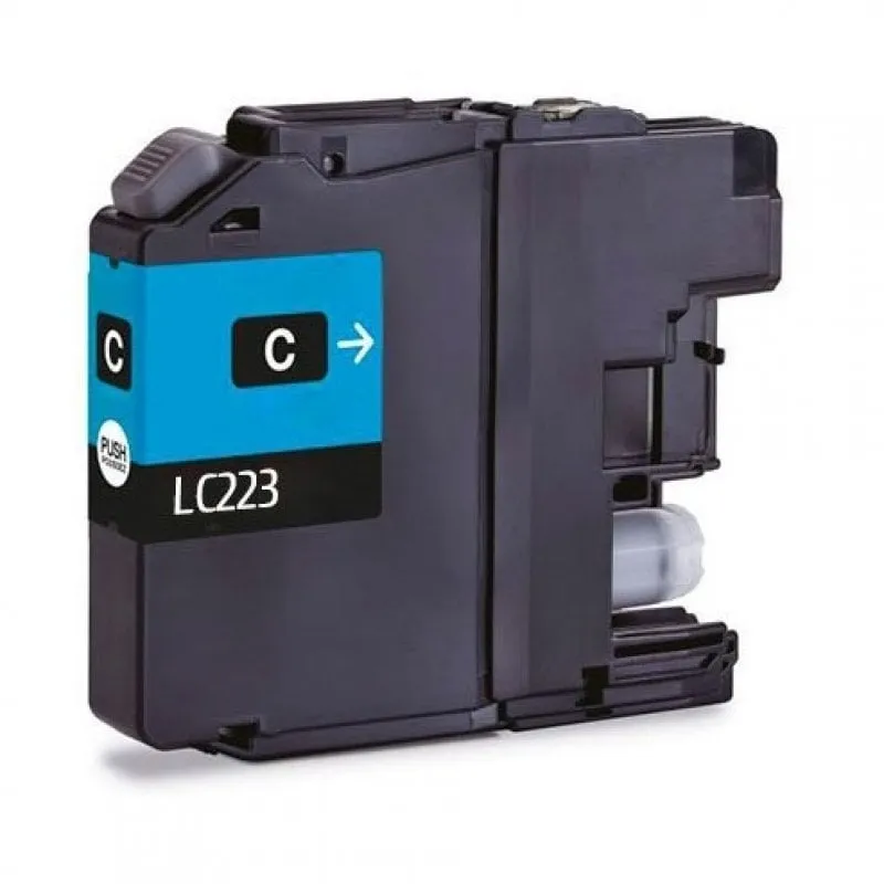 Cartuccia d'inchiostro Inkpro compatibile con Brother LC223XL ciano - immagine 1