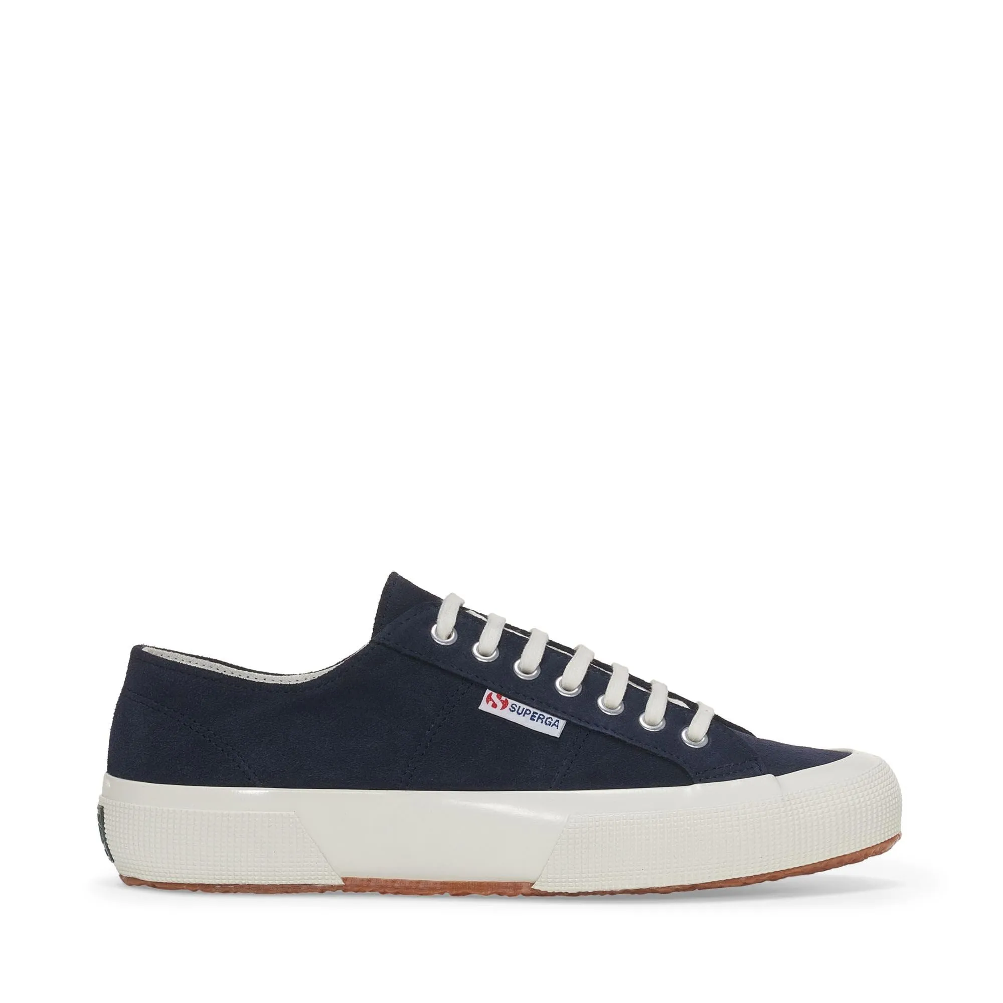 SUPERGA - Sneakers, Uomo Donna, Blu, Pelle, Casual, 2750 Og Suede, Taglia: 45 - immagine 1