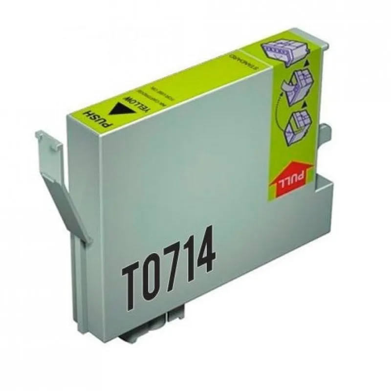 Cartuccia d'inchiostro Inkpro compatibile con Epson T0714 Giallo - immagine 1