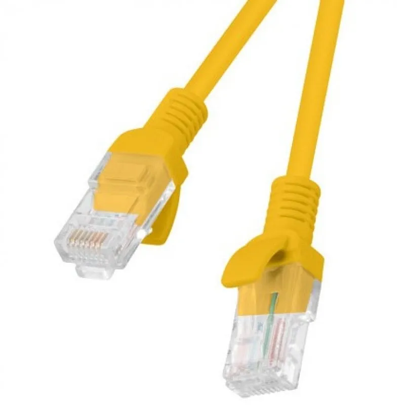 Cavo di rete Lanberg RJ45 UTP Cat.5e 3m Arancione - immagine 1
